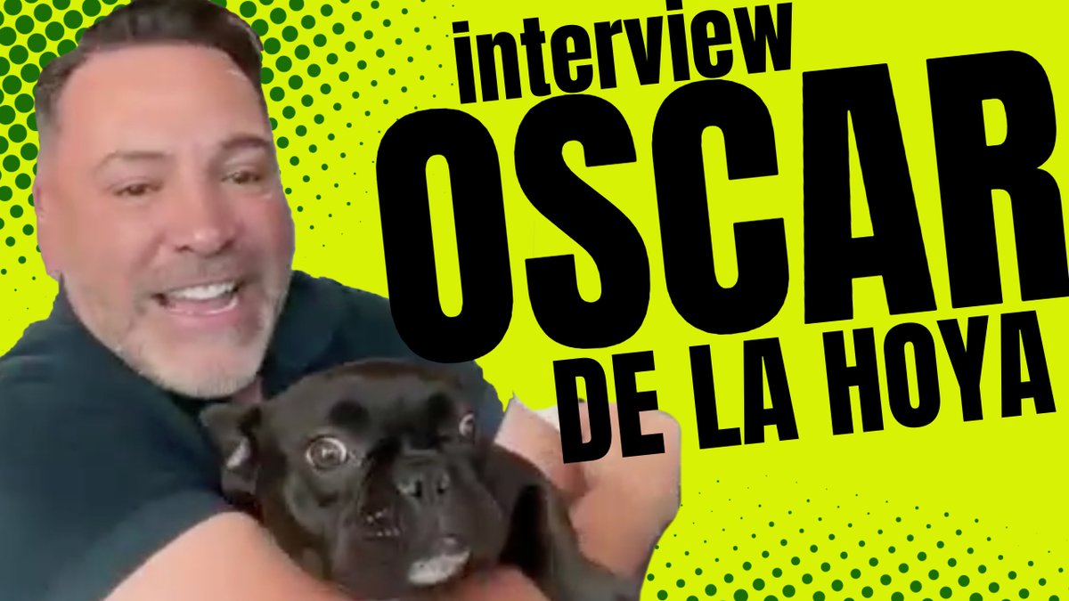 I spoke with @OscarDeLaHoya to talk about his new partnership with El Rey plus we talked big boxing topics like the new Mike Tyson vs. Jake Paul rules, Sean O'Malley, Ryan Garcia, Dana White, Canelo & much more. Check it out 👊 #Boxing #CaneloMunguia #RyanGarcia #DanaWhite