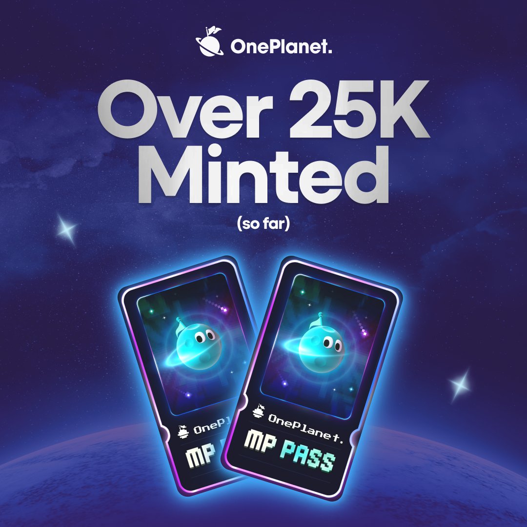 🪐 Mint your FREE PASS to claim Mission Points and be ready for the $CH1P #AIRDROP! Mint as many passes as you can (max. 1 a day) to also unlock exclusive rewards by the end of the airdrop! 🔥 MORE MISSION POINTS = MORE $CH1P! 👉 MINT: oneplanetnft.io/launchpad ⬇️ More Details…