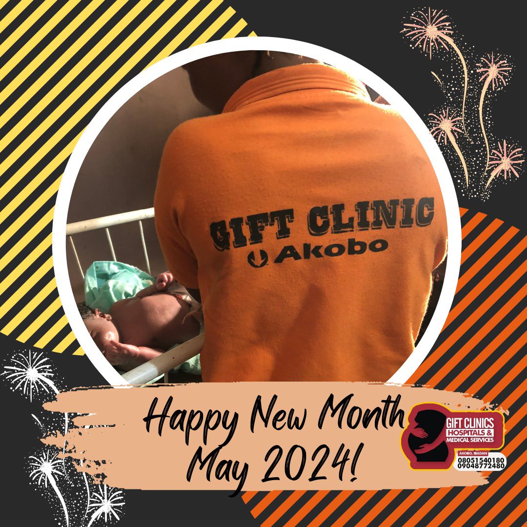 giftclinics's tweet photo. Happy New Month!
We appreciate the new fathers and mothers in this economy 😇🤱👨‍🍼.
God will bless your home 🙏
From all of us at Gift Clinics Akobo.
Reach out 08051540180
09048772480 https://t.co/Zn0DsK6j2R
