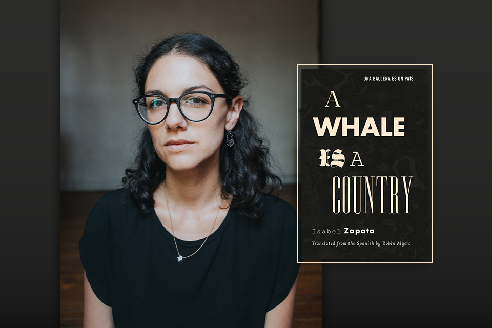 Isabel Zapata has a fantastic new bilingual collection, A Whale Is a Country (trans. Robin Myers). We spoke with her about these poems and hybrid pieces, the writers currently sustaining her, empathy, and more. worldliteraturetoday.org/2024/may/8-que…