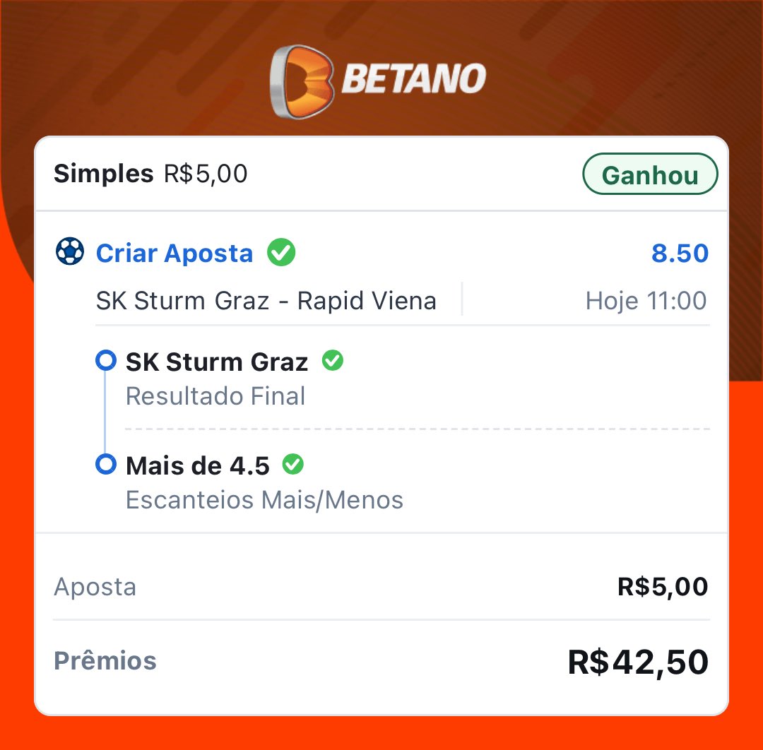 #DeuGreen entrada no fim do primeiro tempo com o SK perdendo de 1x0… análise rápida pelo #Sofascore e tá lá… #odd 8.5 e ✅✅