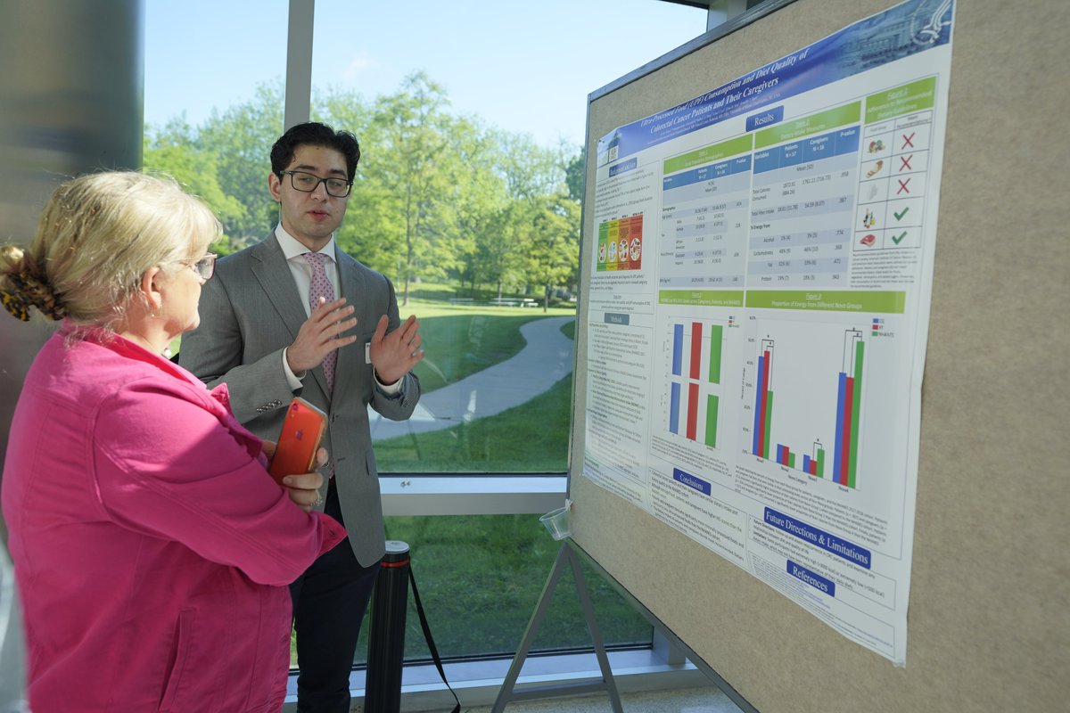 At today's NIH Postbac Poster Day, NIH “postbacs,” recent college graduates who spend 1 or 2 years performing research at NIH, gathered at NIH’s Natcher Conference Center to share their research w/ the NIH community. Many of the postbacs conduct their research at @NIHClinicalCntr