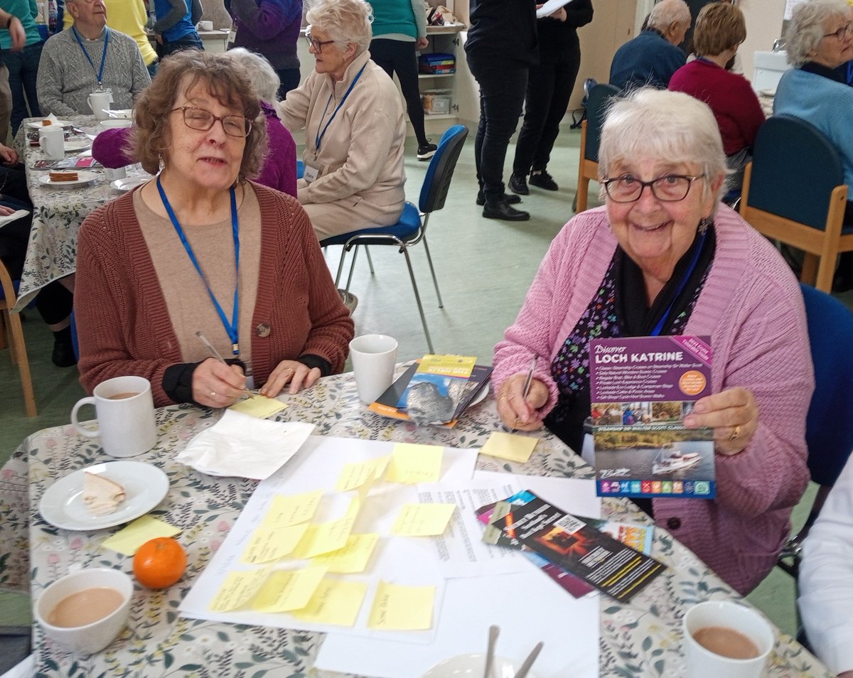 Club members choose their preferred exciting day out following the success of our <a href="/agescotland/">Age Scotland</a> application with <a href="/TownBreak/">Town Break</a> to fund 6 local trips. Will it be The Kelpies, maybe the Transport Museum, a trip on the Sir Walter Scott on Loch Katrine......?   agescotland.org.uk/news/1136-2600…