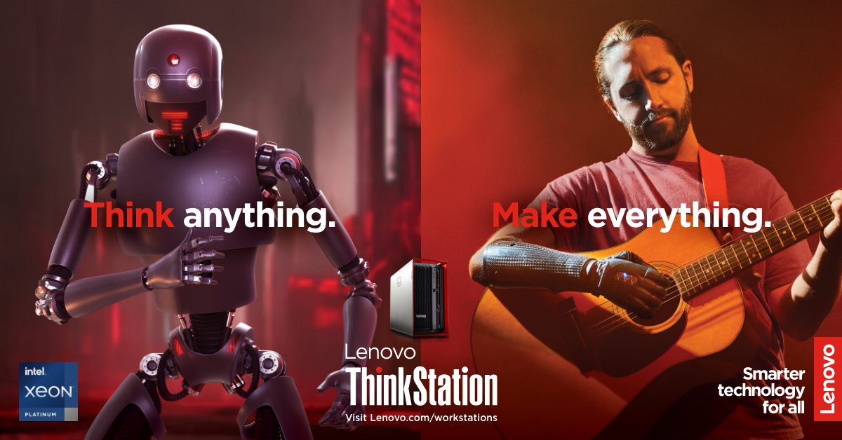 Developing the latest medical technology takes immense computing power. A task for the #ThinkStation PX. Powered by @intel, this #workstation gives your team next-gen performance. So they can turn inspiration into innovation & change lives for the better. 🙌