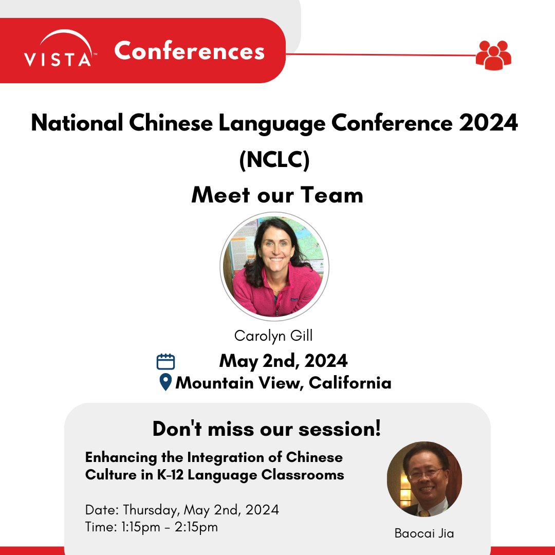 We'll be at The National Chinese Language Conference 2024! Let's connect and learn together. See you there! #prek12 @AsiaSociety