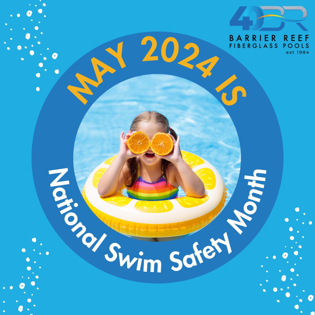 It's important to choose safety gear that is appropriate for the child's age, size, and swimming ability, and to always supervise children closely when they are in or around water.

#BarrierReefFiberglassPools #BarrierReefPools #SwimSafety #KidsSwimSafety #WaterSafetyMonth