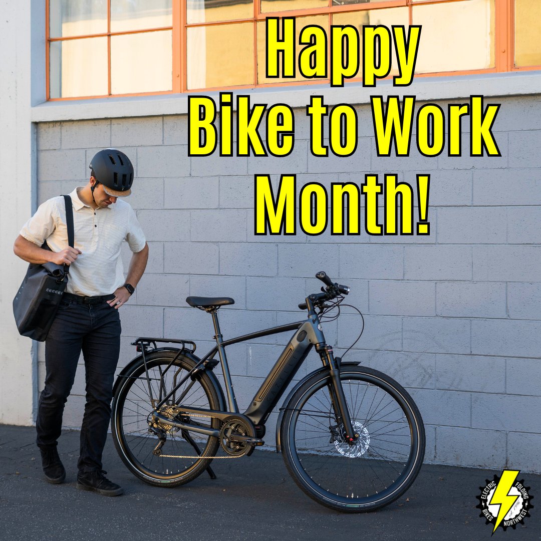 Happy National Bike to Work Month! Who bikes to work as often as they can?

#ElectricFoldingBikesNW #ElectricFoldingBikes #bikeshop #Seattle #Ballard #PNW #ebike #electricbike #foldingbike #goforaride #rideabike #nopollution #bikelife #bikeride #BiketoWorkMonth #biketowork