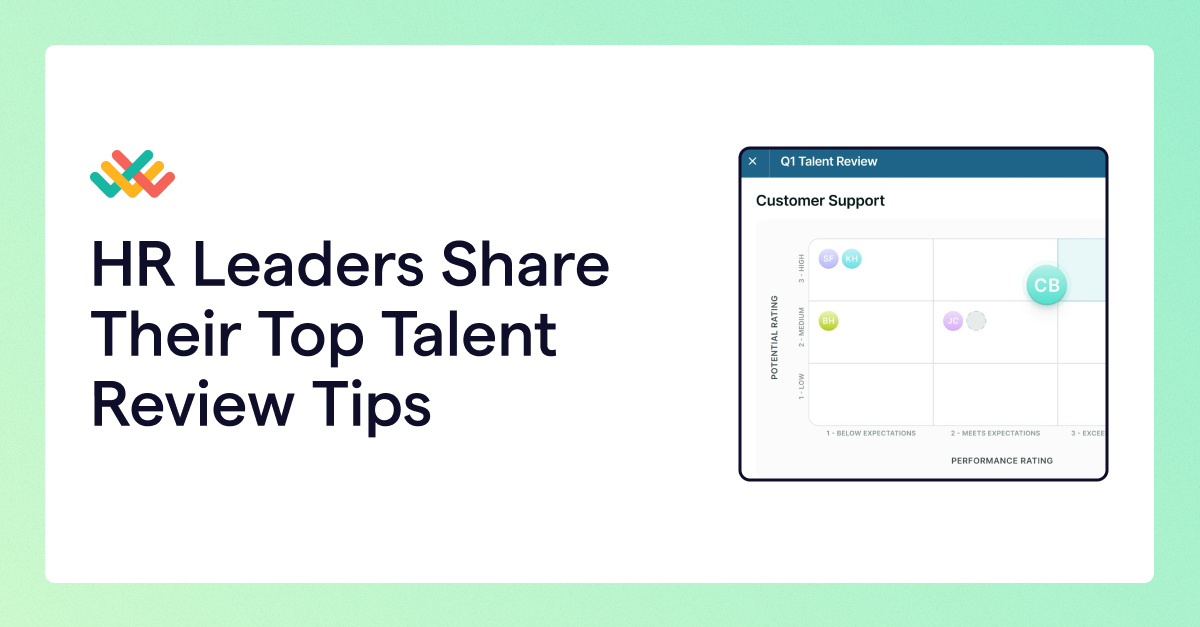 Learn from industry leaders and Lattice customers on how to make the most out of our new Talent Reviews tool to streamline talent assessments, enable better decision-making, and foster employee growth: bit.ly/44pub9u