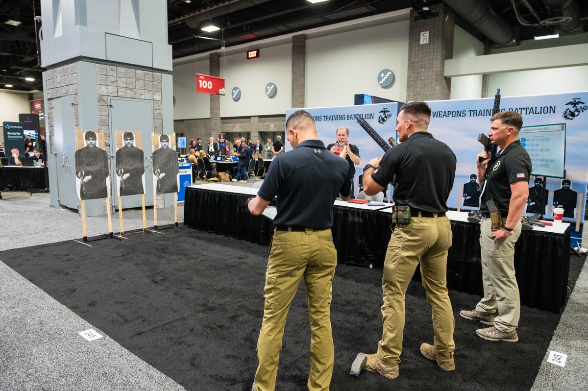 Attendees are getting their hands on some of the latest tech and innovations in the expo hall!

#ModernDayMarine #MDM24 #AnyClimeAnyPlace #FromSeaToSpace