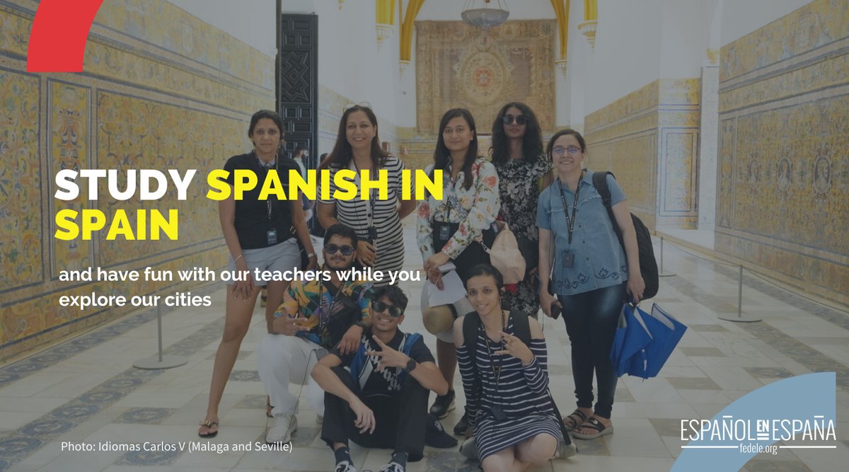 Have fun learning a new language with @federacionele whilst immersing yourself in Spanish cities and culture! 🇪🇸 Discover how here 👉 bit.ly/4agbNlg #VisitSpain #SpanishinSpain #StudyinSpain