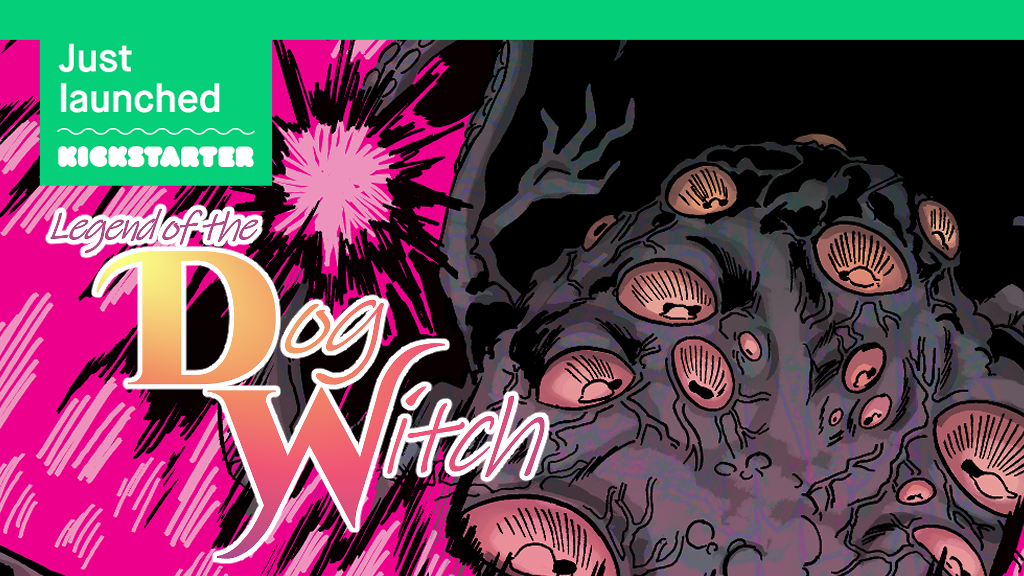 WE ARE LIVE & WE NEED YOU!! 🧙‍♀️ The Legend of the Dog Witch is a 60 pg graphic novel about a Witch and her Demonic Familiar! Co Created by me (art) & @grantandstuff (words) Lettered by @tobenracicot, Colored by @Eru_Rouraito, edited by @comic_maven shorturl.at/lrKYZ