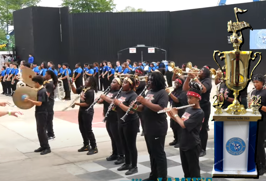 Westside competed in the Viewers Choice Awards Battle of the Bands at Six Flags Over GA. Westside took home a TROPHY for BEST BAND! Thanks to Mr. Martin and his music coaches for your tireless efforts in support of the Band! #Built4Bibb #WestsidePride #BibbAthletics