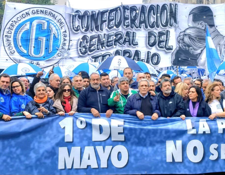 Pablo Moyano: "Este Gobierno es enemigo de los trabajadores y al enemigo se lo confronta en la calle, en la plaza, en la ruta y donde sea necesario"