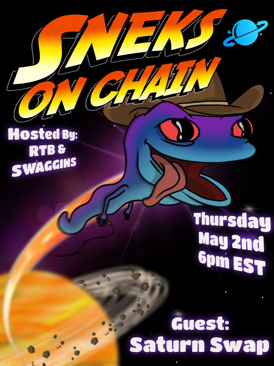 We've got a space tomorrow with @SaturnSwapIO at 6pm EST / 10pm UTC SaturnSwap is the #1 Platform to create NFTs and Smart Contracts on the Cardano Blockchain! That's not all! We plan to deep dive into how your transaction speed will not only increase but how you can do…