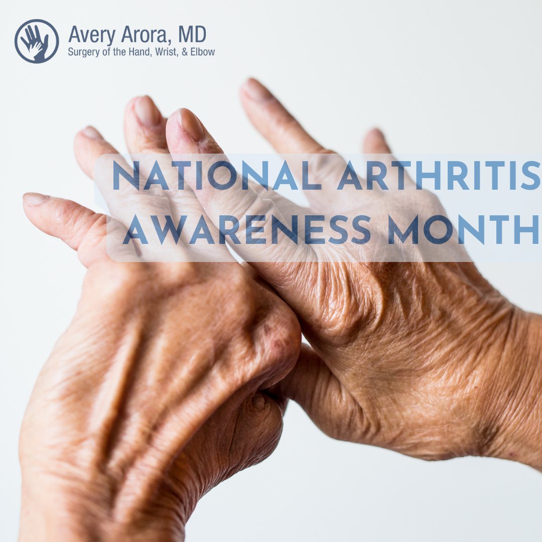May is #ArthritisAwarenessMonth.

Did you know that an estimated 58.5 million adults in the U.S. are affected by some form of #arthritis, which breaks down to about 23.7% of the population?