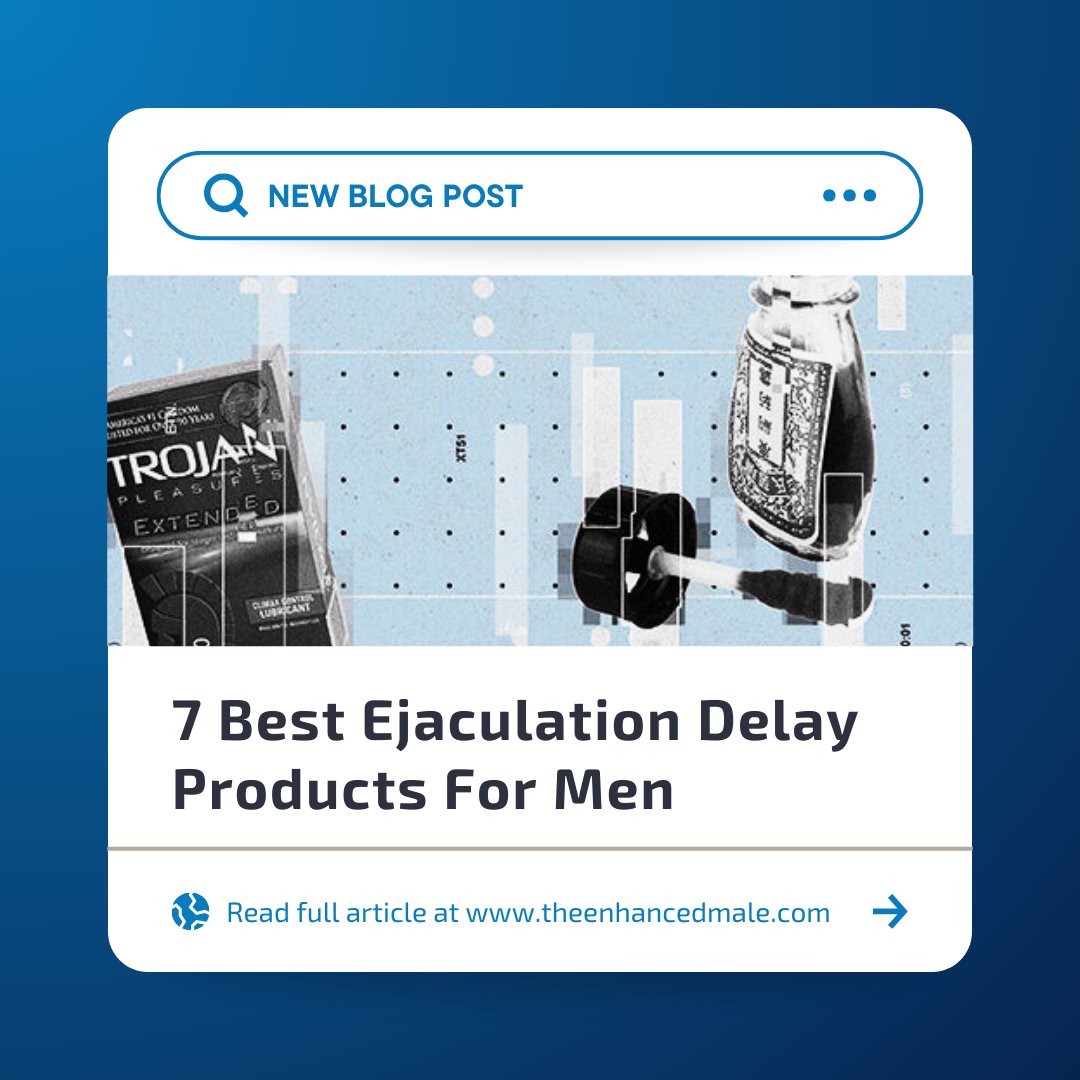 🔥 Struggling with premature ejaculation? Around 30% of men do! Our latest blog post reveals the best products to help you last longer in bed, from sprays to toys. 💪 

Don't miss out on more satisfying encounters! #EjaculationDelay #BetterSex 🚀 Visit our blog for insight!