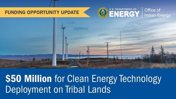 Clean Energy Funding Alert for Tribal Lands! 30 Days left! 
🗓️ Deadline: May 30, 2024, 5 p.m. ET

Learn more here: nativelearningcenter.com/2024/05/01/fun…

#TribalEnergy #CleanEnergy #Sustainability #FundingOpportunity #TribalLands #RenewableEnergy