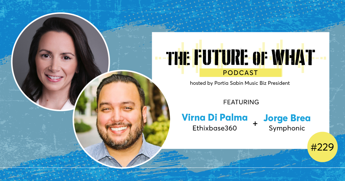 In our NEW #TheFutureofWhat podcast, we spoke with @symphonicdist’s Jorge Brea & @Ethixbase360’s Virna Di Palma about how the music industry is identifying & tackling all forms of music fraud! 🎶🚫 🎧 Tune in here: bit.ly/3JIF78U