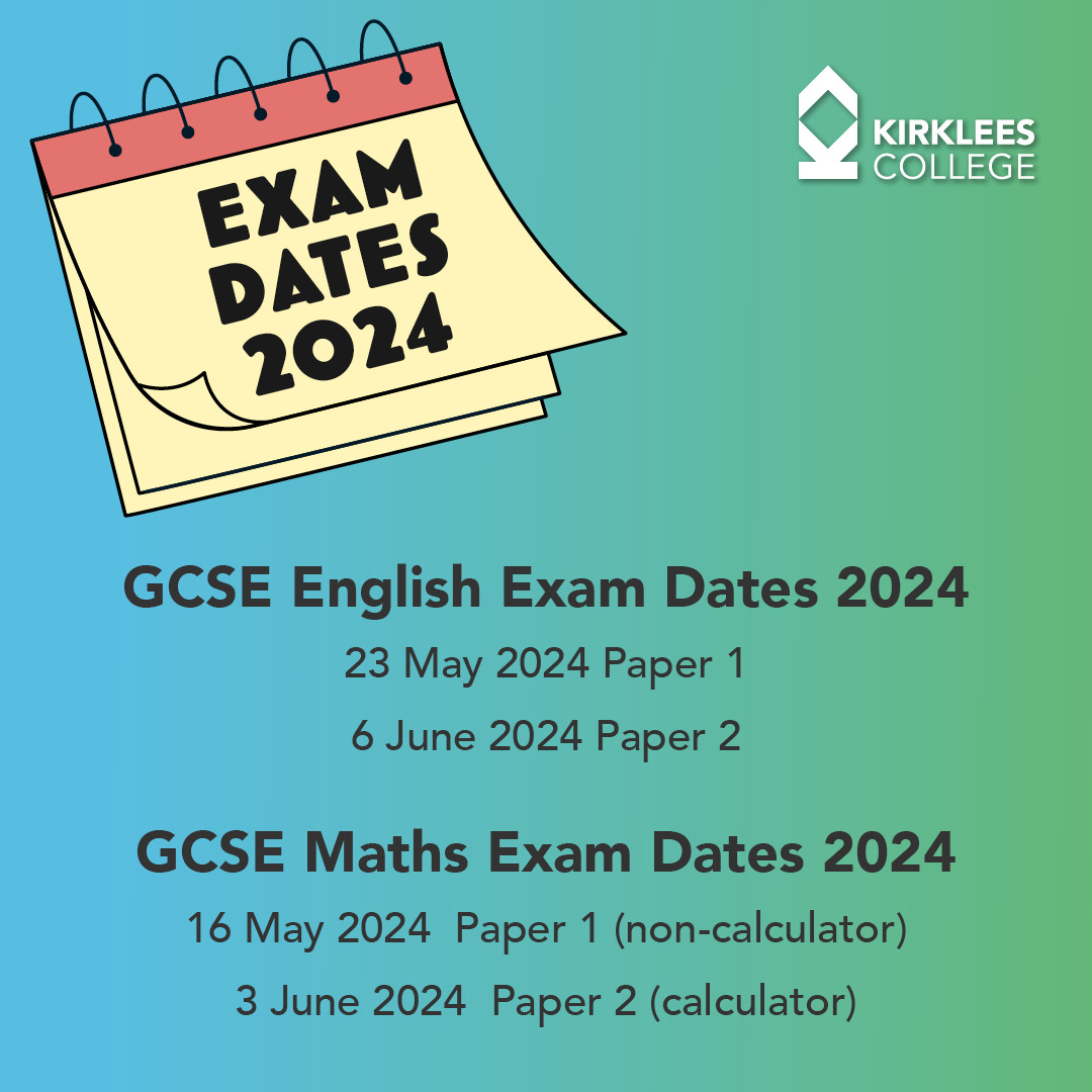 🖊️Save the date📖 📝Make sure you know when your GCSE English and maths exams are. Stay prepared, stay confident! 📐📌 #WhatWillYouBe