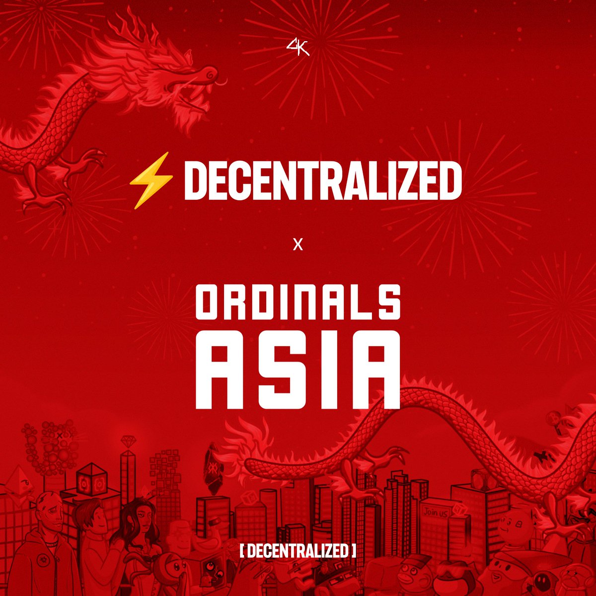 CyberKongz will be attending @Ordinals_Asia next week in Hong Kong. We're excited to speak about the story of Prometheans, etching Rune #2, and spread the message of ⚡️DECENTRALIZED. More information to follow.