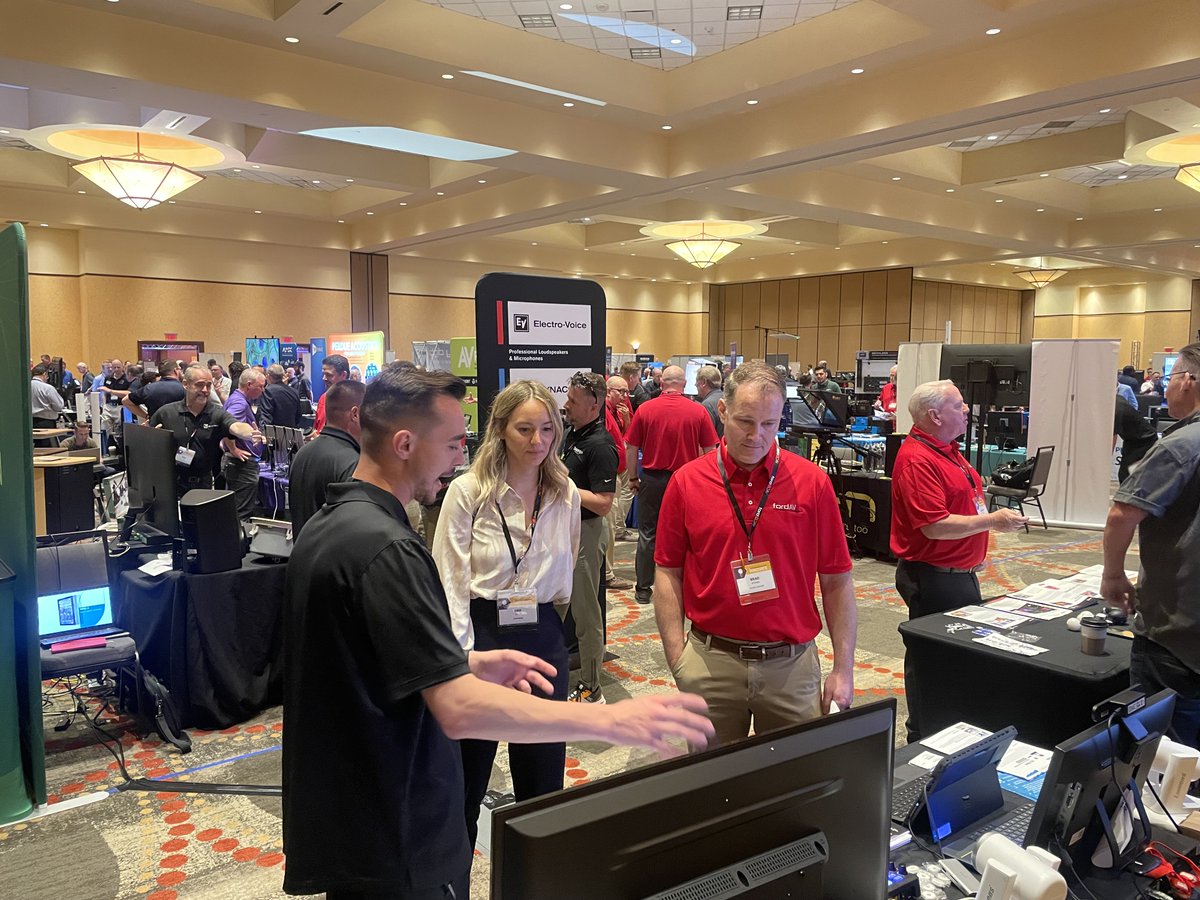 We're exhibiting at the FordAV Tech Showcase event in San Marcos, TX. Our team members Brandon Baque, Western Zone Manager and Andrew Mulazzi, SouthEast Zone Manager are onsite to help showcase our livestreaming and video recording NDI solutions. Info: fordav.com