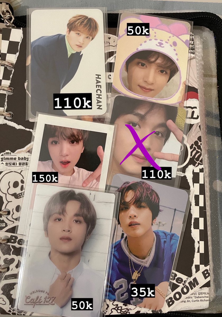 wts / want to sell all about haechan

dom tangerang
inc packing exc admin
jgn dijadiin harga patokan yaa