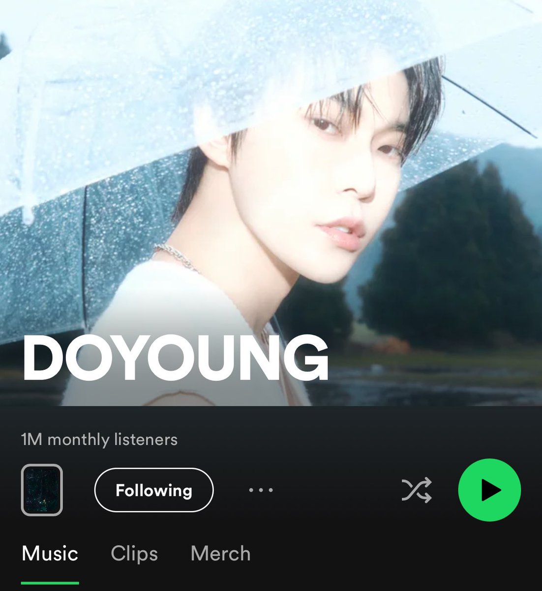 GUESS WHO WAS 1 MILLION MONTHLY LISTENERS??!!