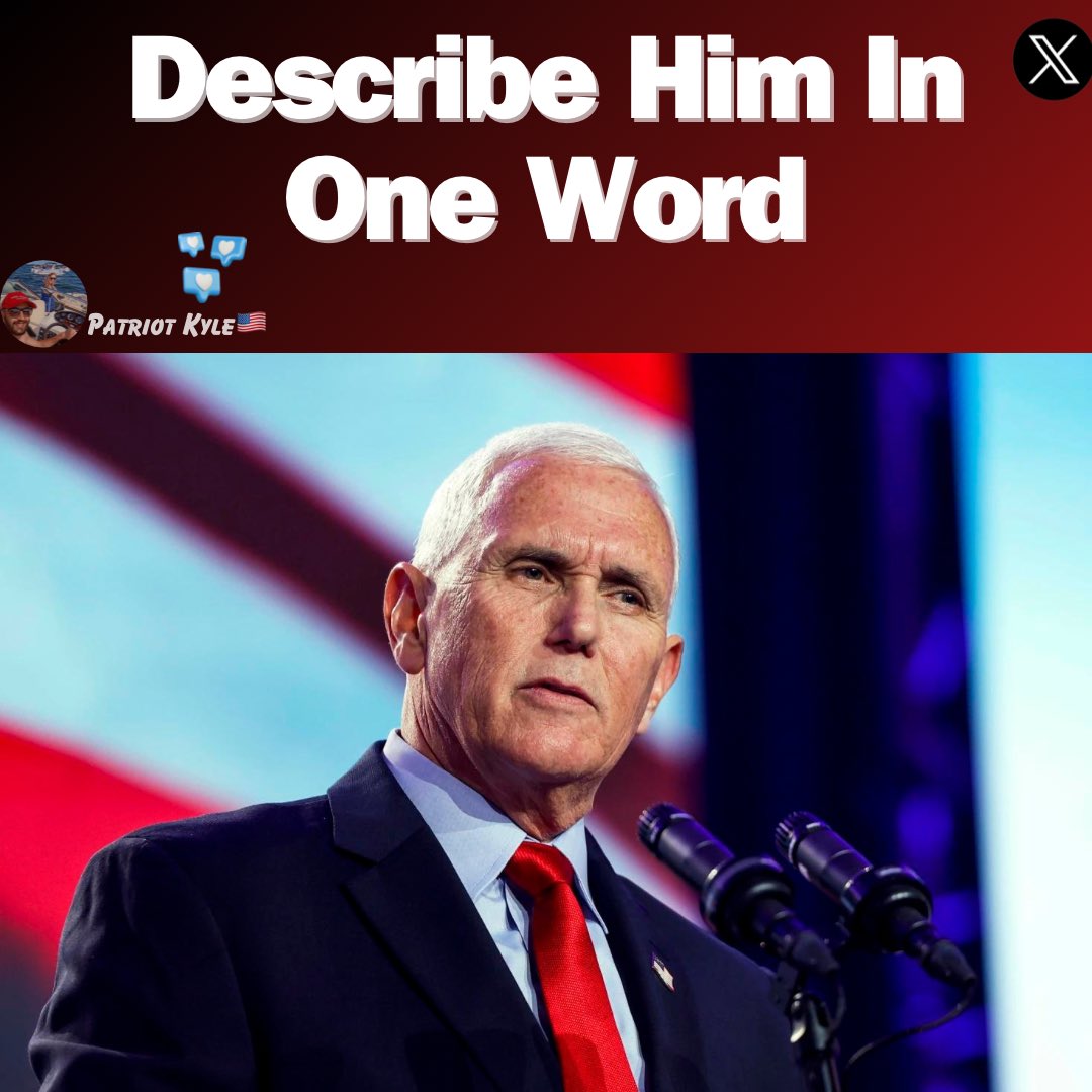 Describe Mike Pence in one word!