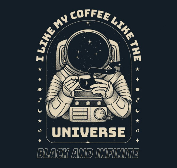 Threadless’s I Like My Coffee Like My Universe compete-tee-tion.com/?p=22772