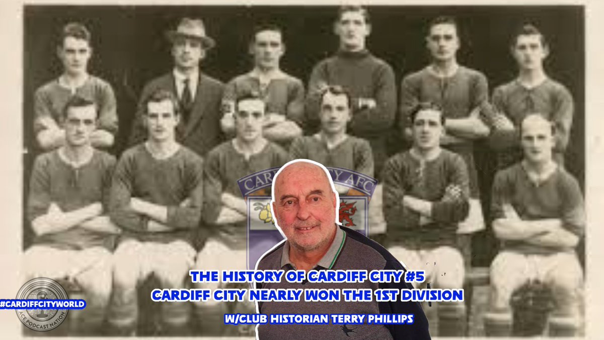 🚨 7pm #CardiffCityWorld 🚨 History of Cardiff City #5 w/ @CardiffCityFC historian @ElTelPhillips That time Cardiff missed out on the 1st division title by a whisker Watch 🎥 youtu.be/OBPGqHaaaDk?si… #CCFC #CardiffCity #Cardiff #Bluebirds