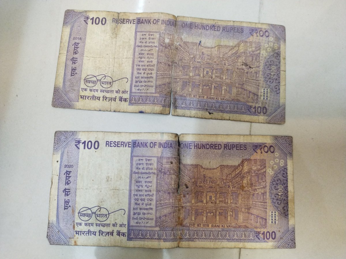 Apoorv (@apoorvonrocks) on Twitter photo Best quality notes by <a href="/ICICIBank/">ICICI Bank</a> ATM. Can't stop myself to Share this
I thought the Person Reviews notes before putting it in ATM is totally angry with Bank
Can a bank provide Dirty Notes to be in Circulation ??
What do to now ?? <a href="/ICICIBank_Care/">ICICI Bank Cares</a>
<a href="/RBI/">ReserveBankOfIndia</a>
#AchheNoteDedo Best quality notes by <a href="/ICICIBank/">ICICI Bank</a> ATM. Can't stop myself to Share this
I thought the Person Reviews notes before putting it in ATM is totally angry with Bank
Can a bank provide Dirty Notes to be in Circulation ??
What do to now ?? <a href="/ICICIBank_Care/">ICICI Bank Cares</a>
<a href="/RBI/">ReserveBankOfIndia</a>
#AchheNoteDedo