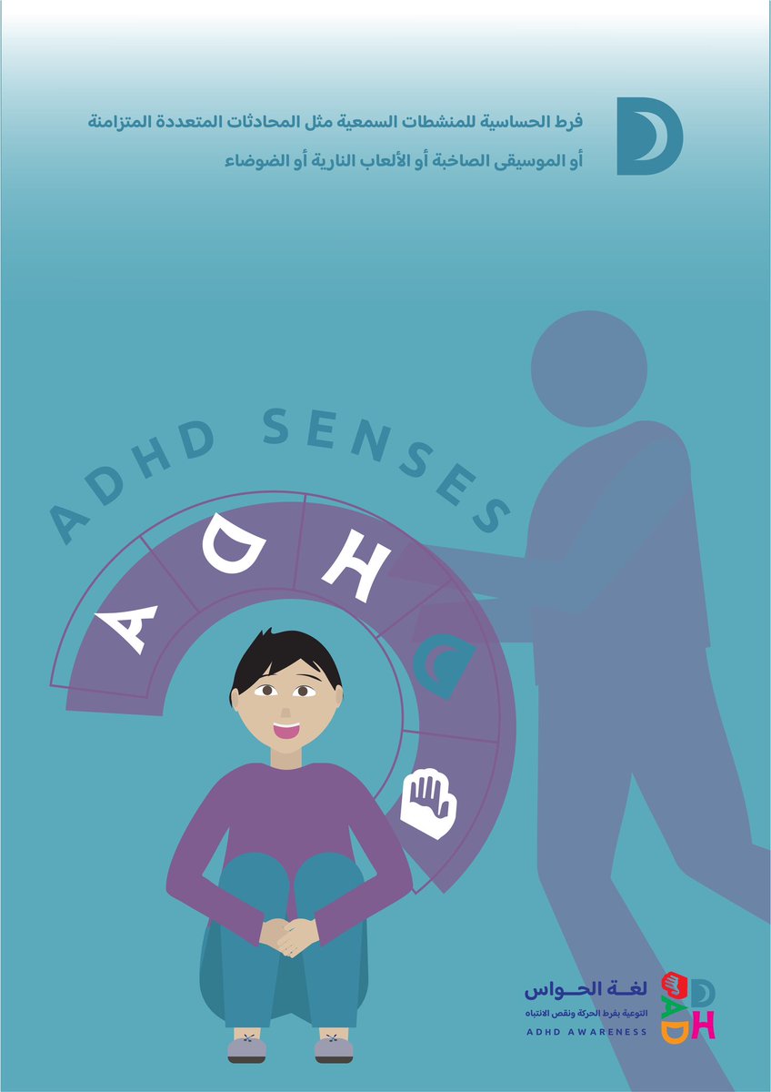 ADHD SENSES - POSTERS 
#تجمع_فنانيين11 @DlelDes 
@OCreativeJobs @iDes_Tag 
—
