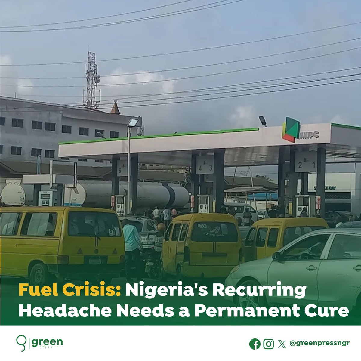 Fuel Crisis: Nigeria's Recurring Headache Needs a Permanent Cure Just when many Nigerians thought they had seen the last of it, the familiar scenes of long queues, frustrated motorists and the economic hardship that comes with every cycle of fuel crisis is back and biting hard…