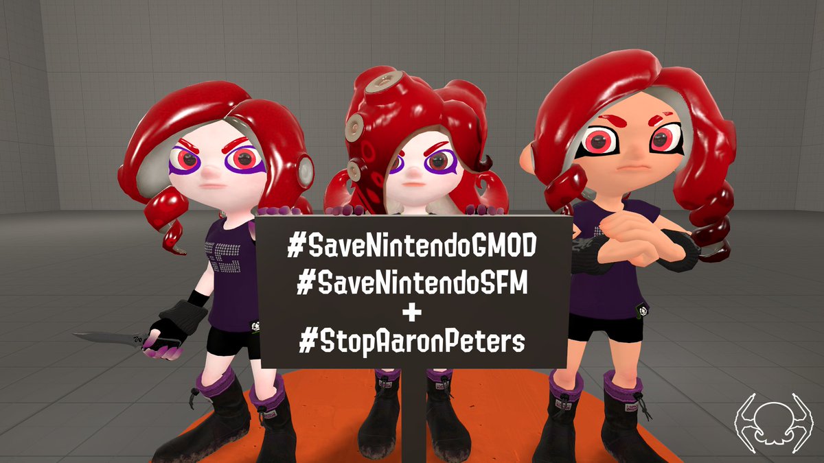 I'm not sure Nintendo done that, it was Aaron Peters, he still removing GMOD/SFM addons, some addons had removed by him. We do not give up & keep attack him! Please use #SaveNintendoGMOD #SaveNintendoSFM & #StopAaronPeters, do not failed!