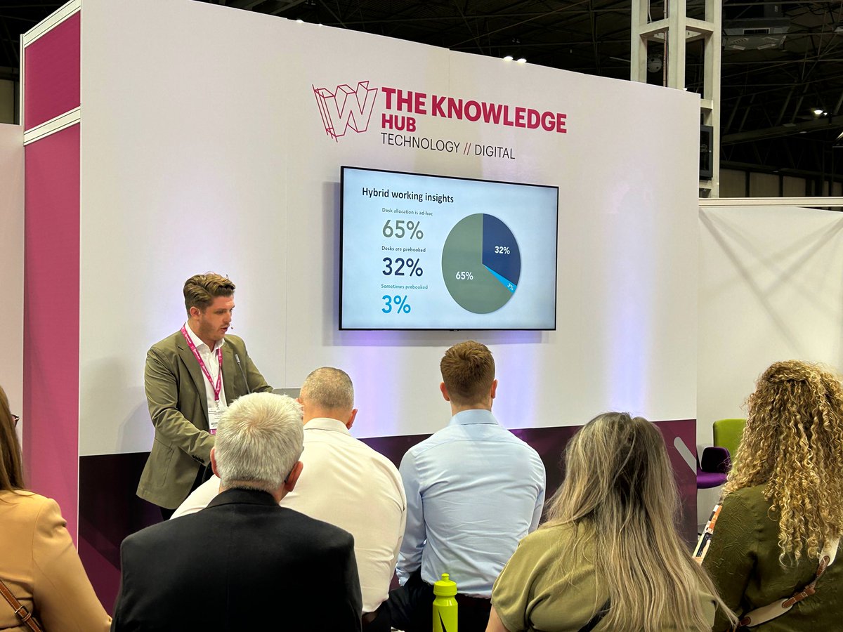 Visitors gathered at our speaker slot with Tom Woodley to learn more about navigating the future of hybrid workplaces at The @WorkplaceEvent 🤗
 
Download our hybrid working whitepaper, sponsored by ourselves and @be_hotbox 👉 yourworkspace.com/landingpage/hy…

#TWE2024 #HybridWorking