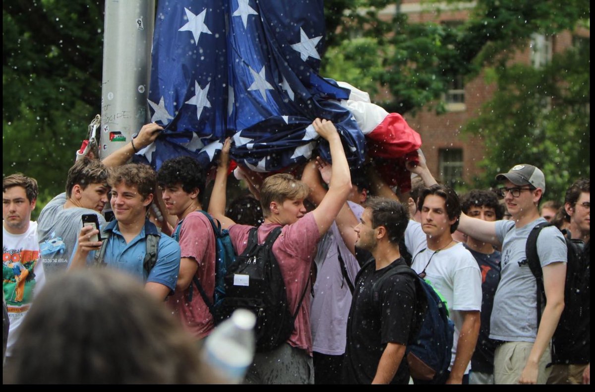 Maybe when all the dust finally settles, this is the photo we should all remember from these terrible days. It’s from UNC but I don’t know who the original photographer is (it was posted by so many). Whoever you are - thank you for capturing this moment of hope for the future