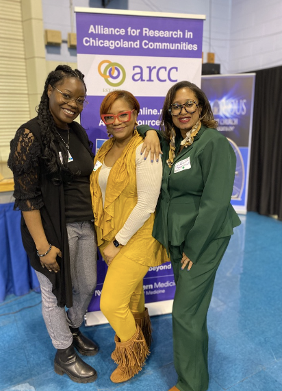 JenBrownARCC's tweet photo. Earlier this Spring, ARCC gathered with 70+ community &amp; academic research partners in Bronzeville to learn &amp; share about deep community-driven research partnerships look like. Thanks to all of our speakers, convo facilitators, &amp; participants! 
Learn more: https://t.co/yQnm8eABZI https://t.co/4nkTbClooM