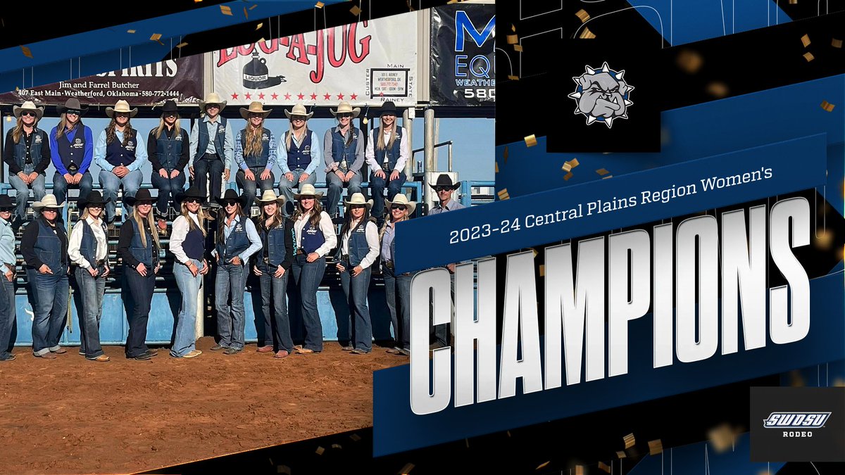 Congratulations to SWOSU Women's Rodeo for winning their third Central Plains Region Championship in four years!! <a href="/SwosuRodeo/">SWOSU Rodeo Team</a>
