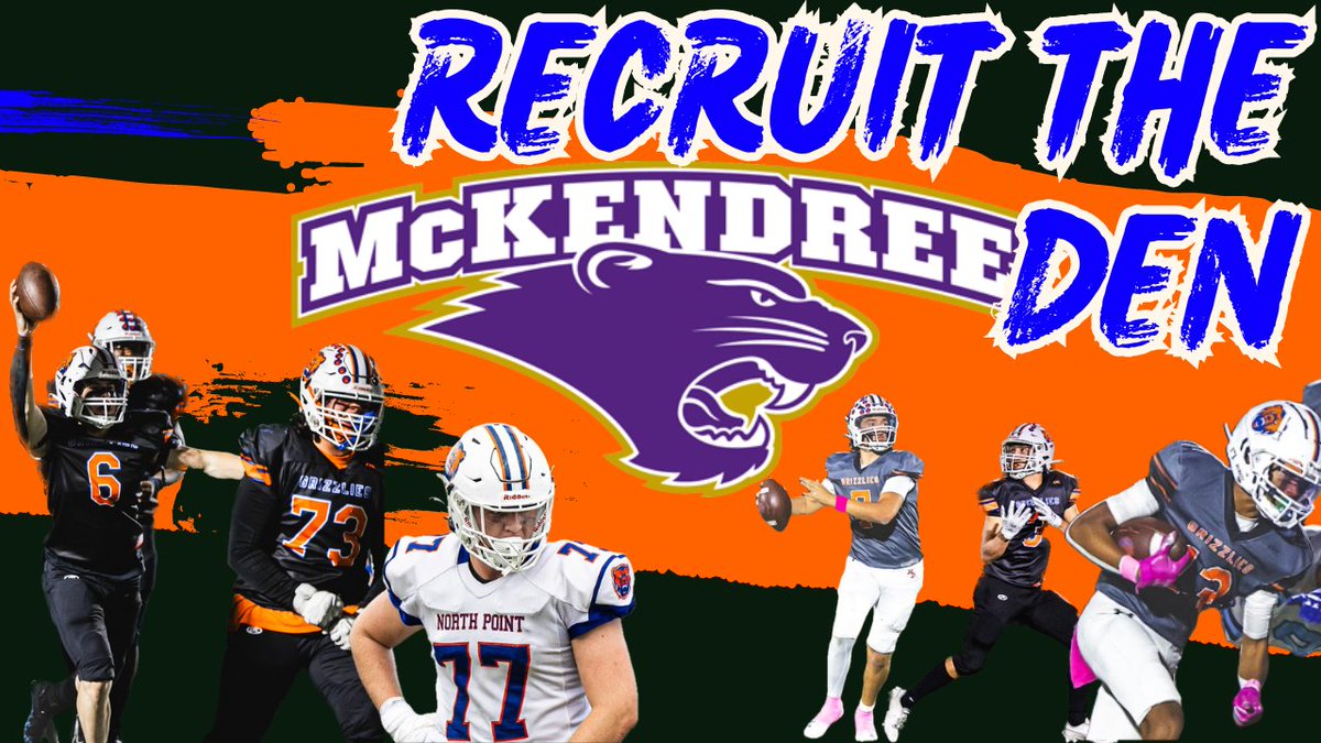 S/O to @kai_ross21 from @Mckendree_FB for coming by the DEN to recruit our Grizzlies! We appreciate you! #BeGREAT