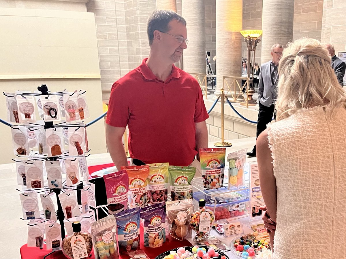 #TeamDED enjoyed attending #BuyMODay2024 at the Missouri State Capitol! This annual event allows participating businesses to showcase a variety of quality products manufactured right here in #MO. We can't think of a better way to celebrate #NationalSmallBusinessWeek!