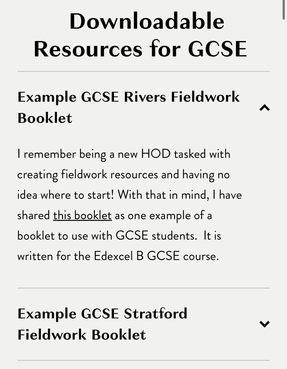 I remember just how daunting organising fieldwork was a new HOD and so, as peak fieldwork session approaches, a reminder of these #geographyteacher booklets I shared in case they’re of use to anyone 📝💧🏙️👩🏻‍🏫

katestockings.com/classroom-reso…