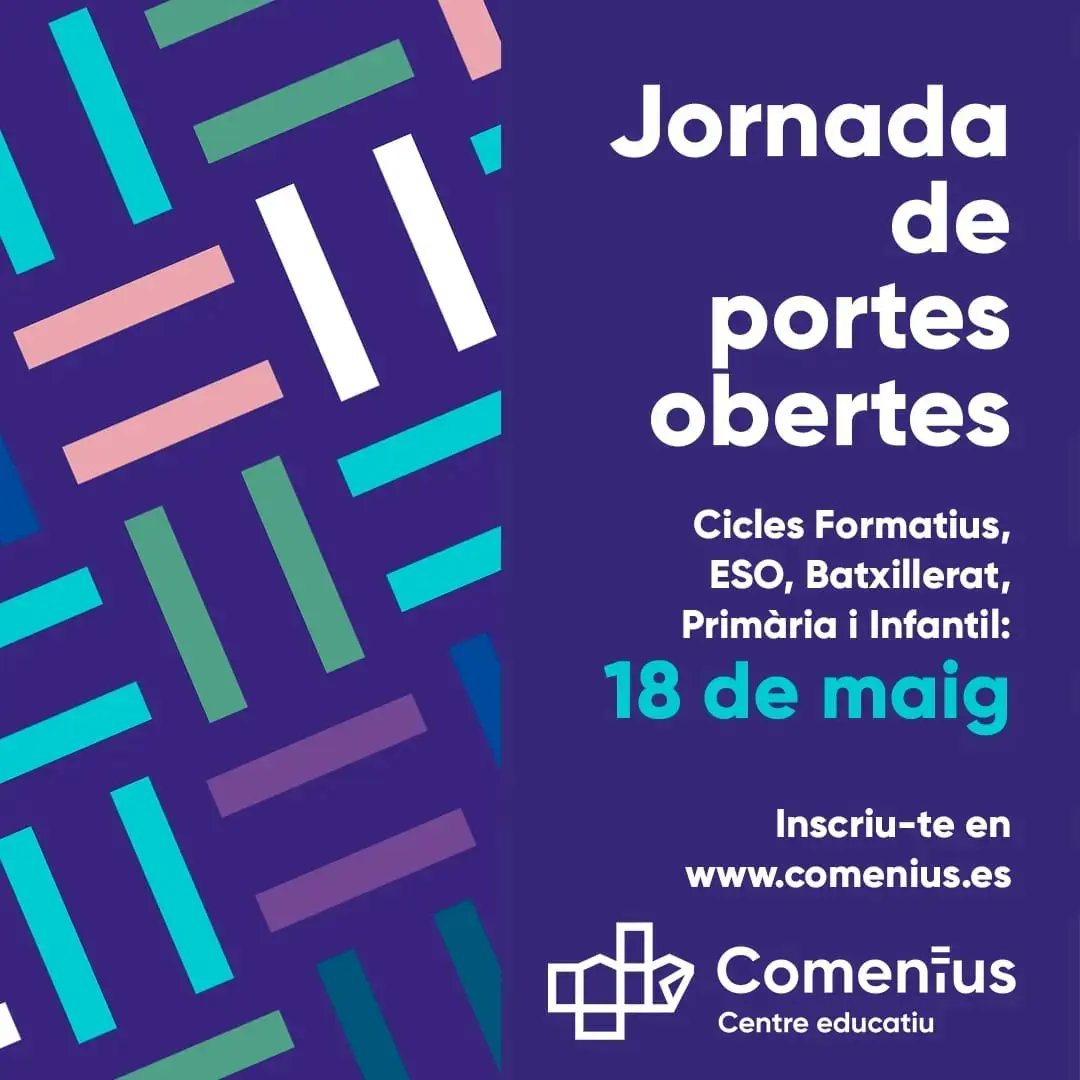 Comenius Centre Educatiu tweet media