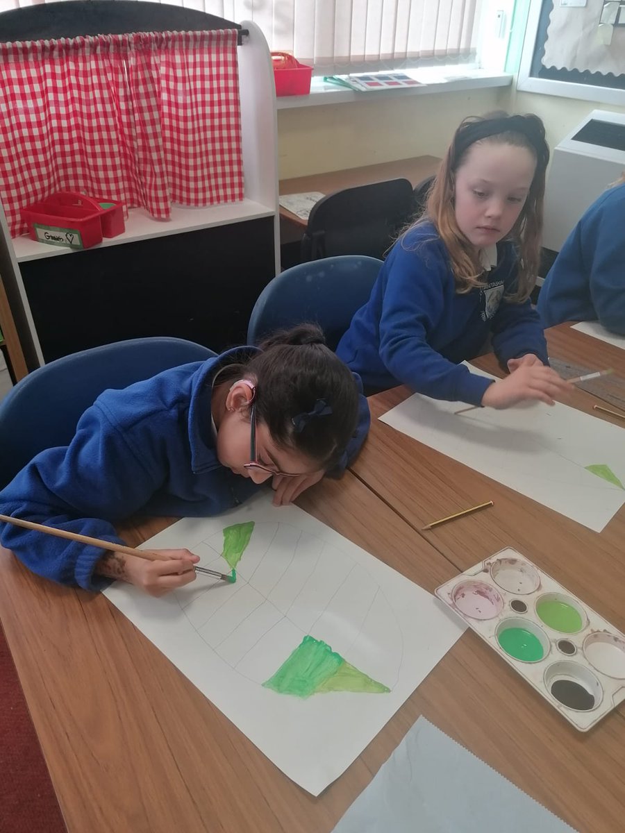 P4 were using their knowledge of fractions to create a famous picture by Van Gogh
#RRSA #UNCRC #ARTICLE28 #ARTICLE15