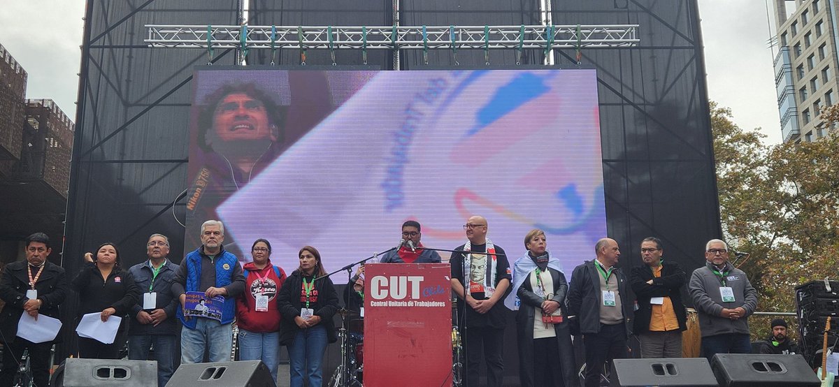 Discurso #1deMayo2024 David Acuña Millahueique, Presidente CUT Chile hacemos el llamado a todo el pueblo de Chile a trabajar con la mayor unidad y respeto de las diferencias. Unidad en las ideas y en la acción. Porque es la unidad, el camino que hemos elegido para avanzar.…