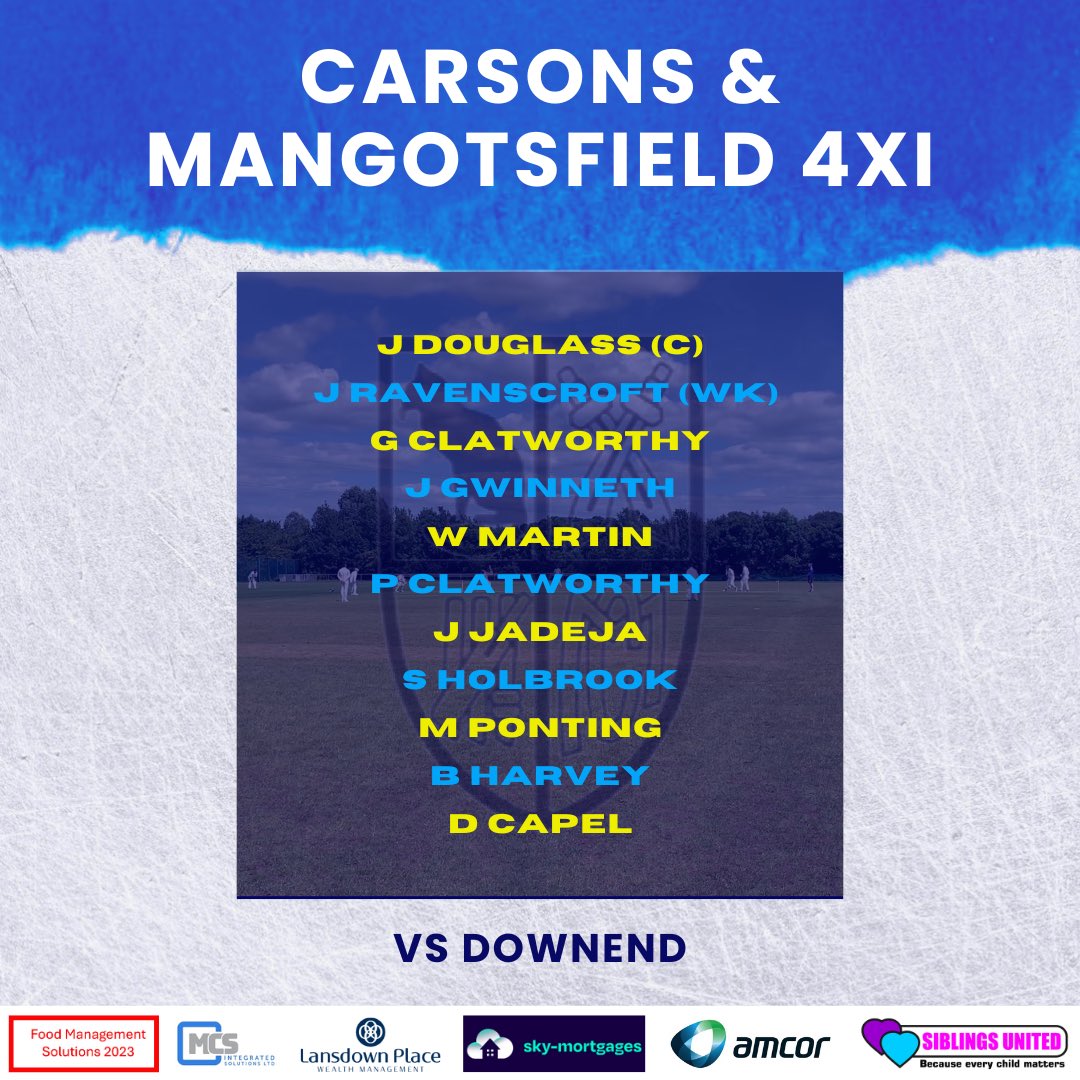 Carsons & Mangotsfield CC tweet media