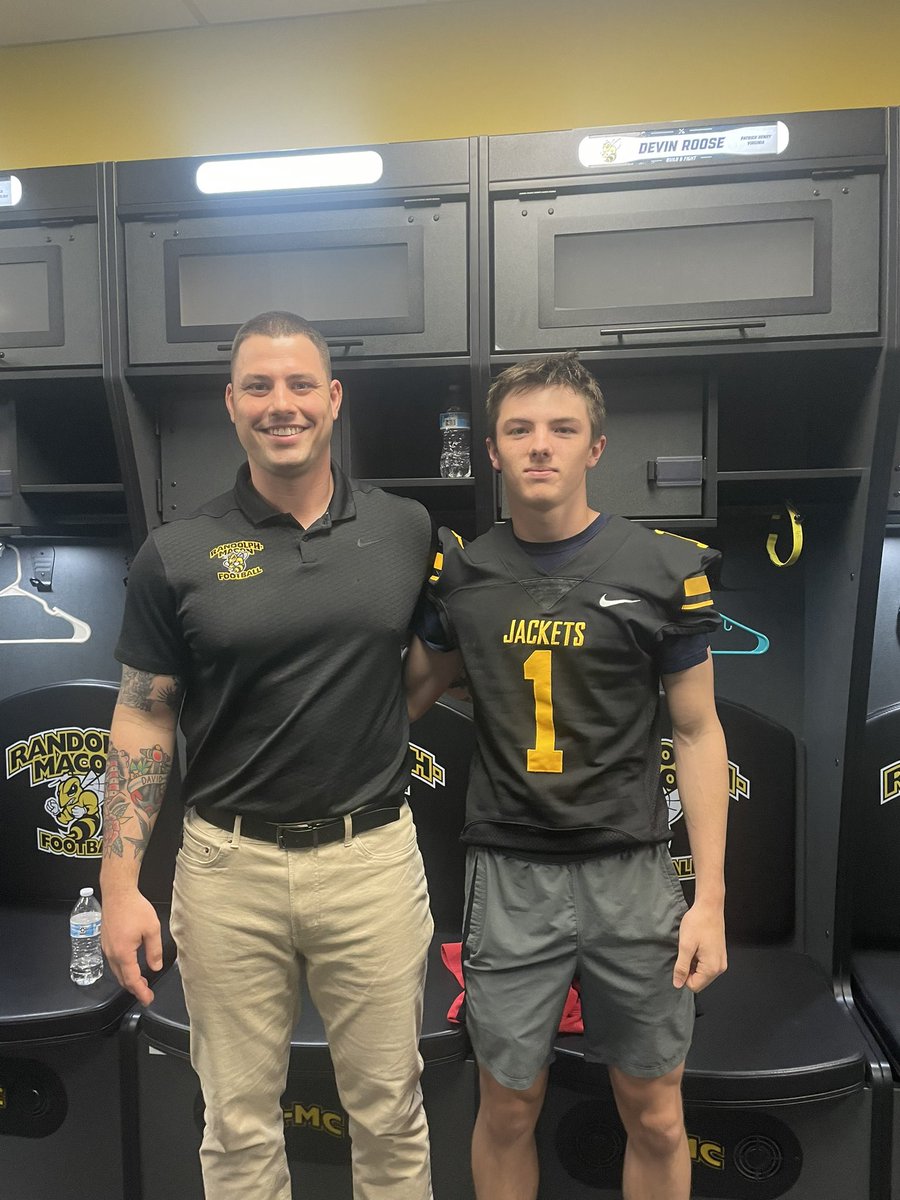 Devin Roose (@devinroose1) on Twitter photo Had a great time at the <a href="/RMCfootball/">π₯ππ‘ππ’ππ£π-π πππ’π‘ ππ’π’π§ππππ</a> Junior Day! Huge thanks to <a href="/Coach_NJackson/">Noah Jackson</a> for inviting me! Had a great time at the <a href="/RMCfootball/">π₯ππ‘ππ’ππ£π-π πππ’π‘ ππ’π’π§ππππ</a> Junior Day! Huge thanks to <a href="/Coach_NJackson/">Noah Jackson</a> for inviting me!
