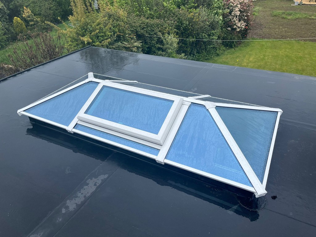 Check out this amazing roof lantern installation by our Barnstaple team! 🌟 Looking to brighten up your home? Explore our many styles on our website. Explore our many styles on our website. camelglass.co.uk/rooflights/ #NaturalLight #InteriorDesign #ModernLiving #RoofLantern