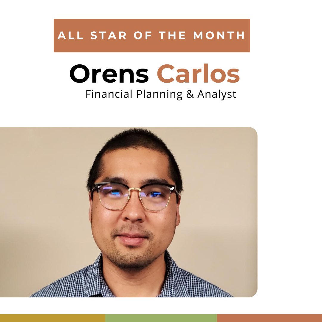 Join us in celebrating Orens Carlos, our May All-Star of the Month! 

'Orens’ can-do positive attitude supports our FLORES team value TEAMWORK. He is a joy on any team he joins.'
-Niki Battaglia, Director of FLORES Human Resources

#FLORESFamily #AllStarOfTheMonth #FLORESTeam