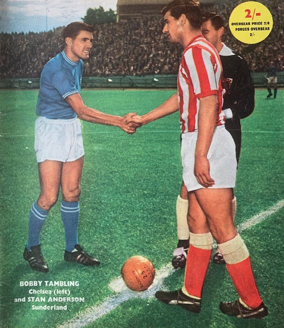 Vintage @ChelseaFC and @SunderlandAFC #bobbytambling and #stananderson c1963