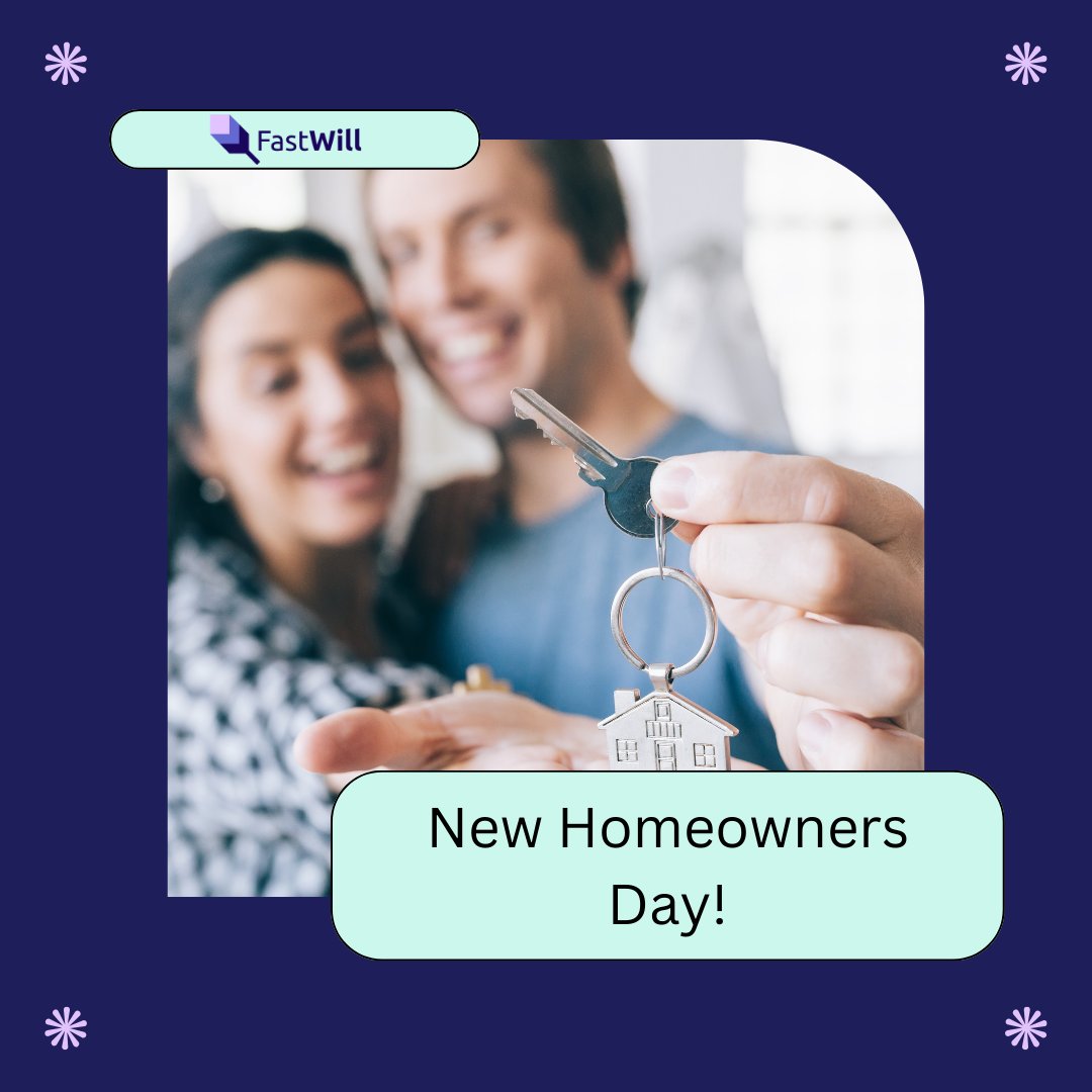 Happy New Homeowners Day!🏡

Congratulations!✨ Owning a home is an incredible milestone, but are you protecting it properly? Ensure your home and assets are safe by creating your Will today! fastwill.com 

#homeowners #financialplanning  #May1st